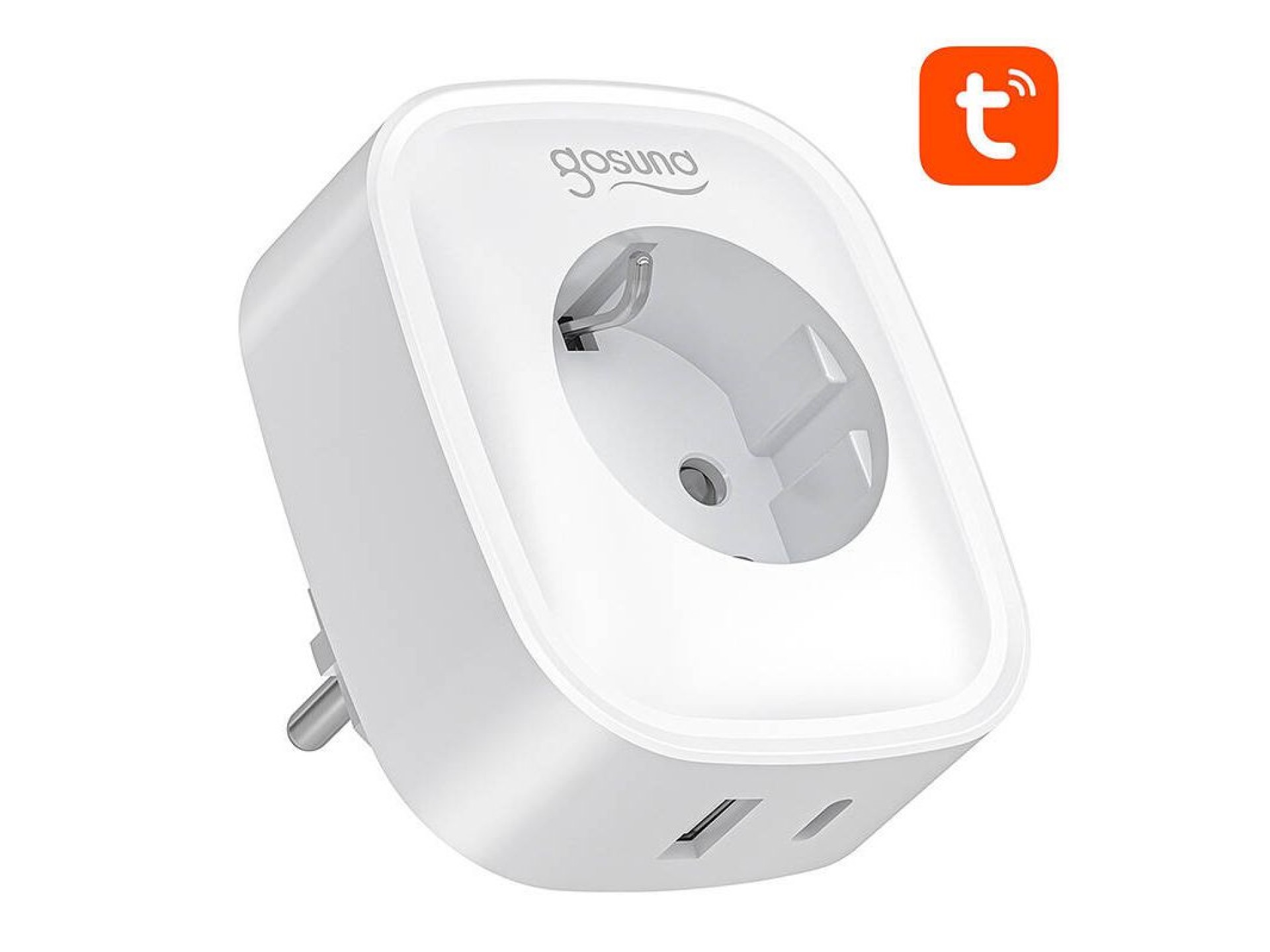Gosund SP6 16A USB-C 20W Tuya smart WiFi/Bluetooth socket