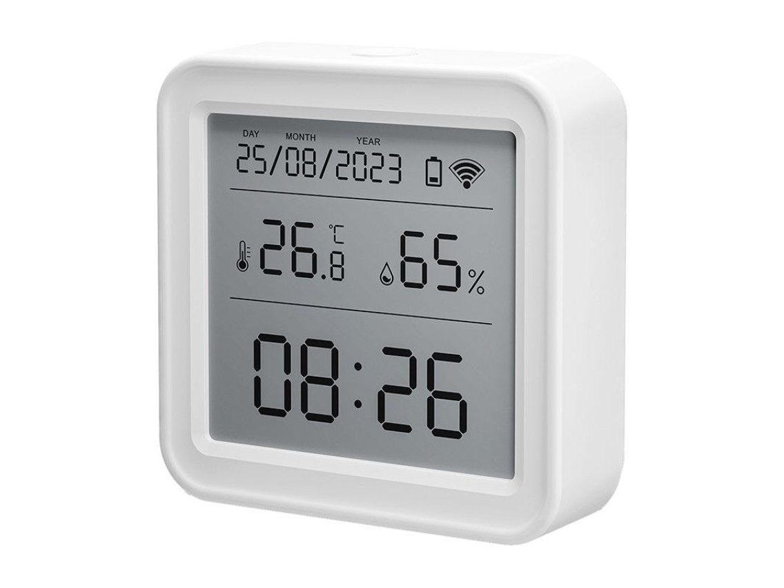 Sensor inteligente de temperatura y humedad Zigbee Gosund ST17 LCD Tuya