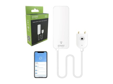 Sensor inteligente de vazamento de �gua/inunda��o ZigBee Gosund ST19 Tuya