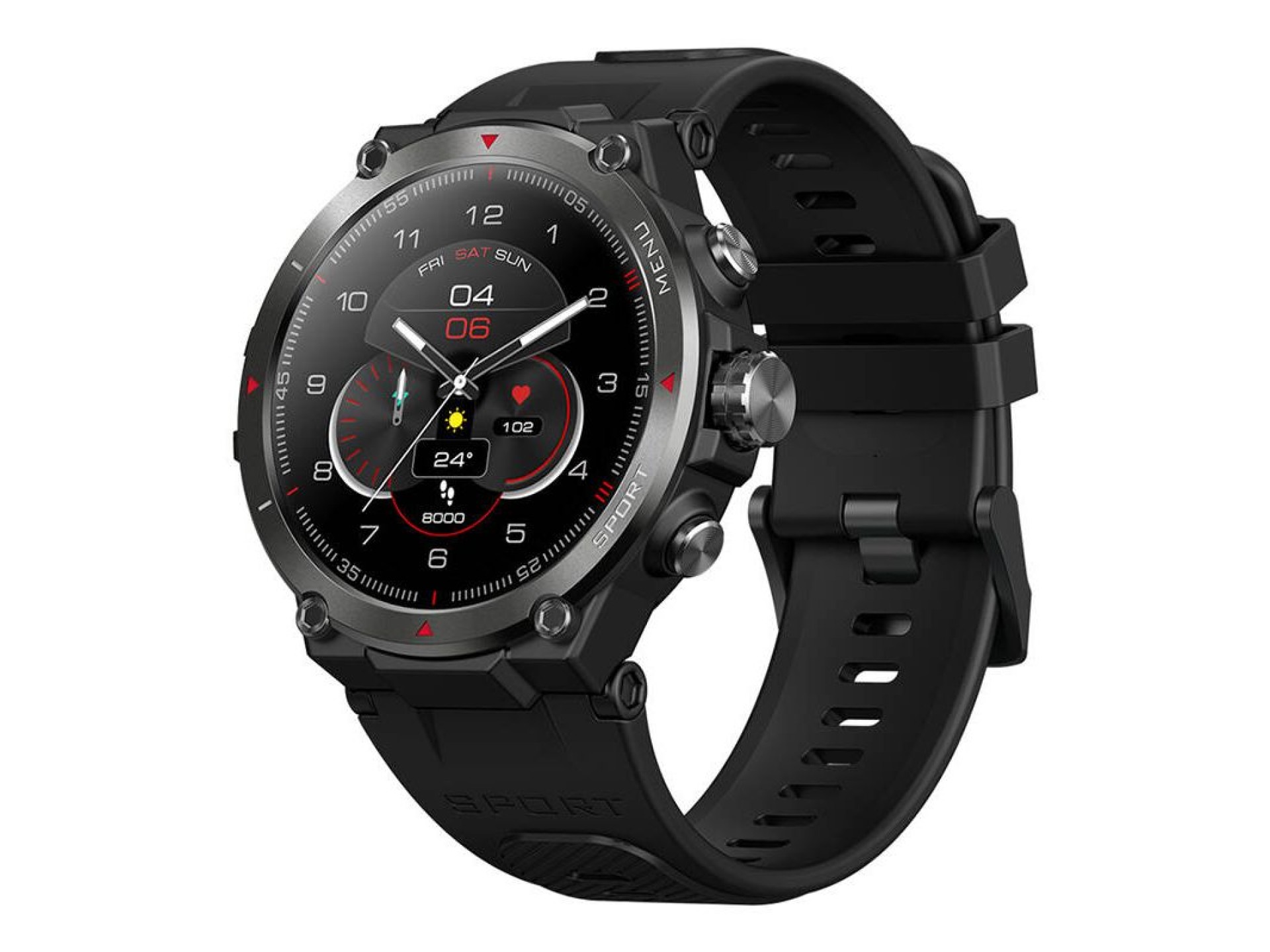 Reloj inteligente Zeblaze Stratos 2 (negro)