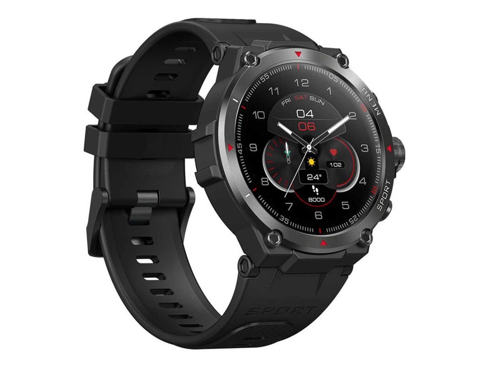 Reloj inteligente Zeblaze Stratos 2 (negro)
