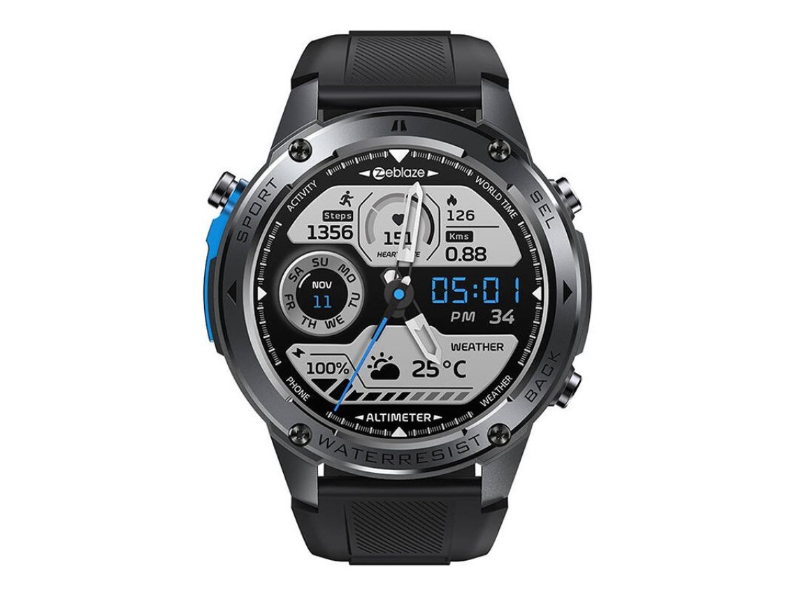 Reloj inteligente Zeblaze Stratos 2 Ultra (negro)