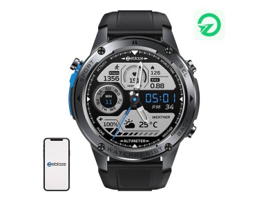 Zeblaze Stratos 2 Ultra Smartwatch (Black)