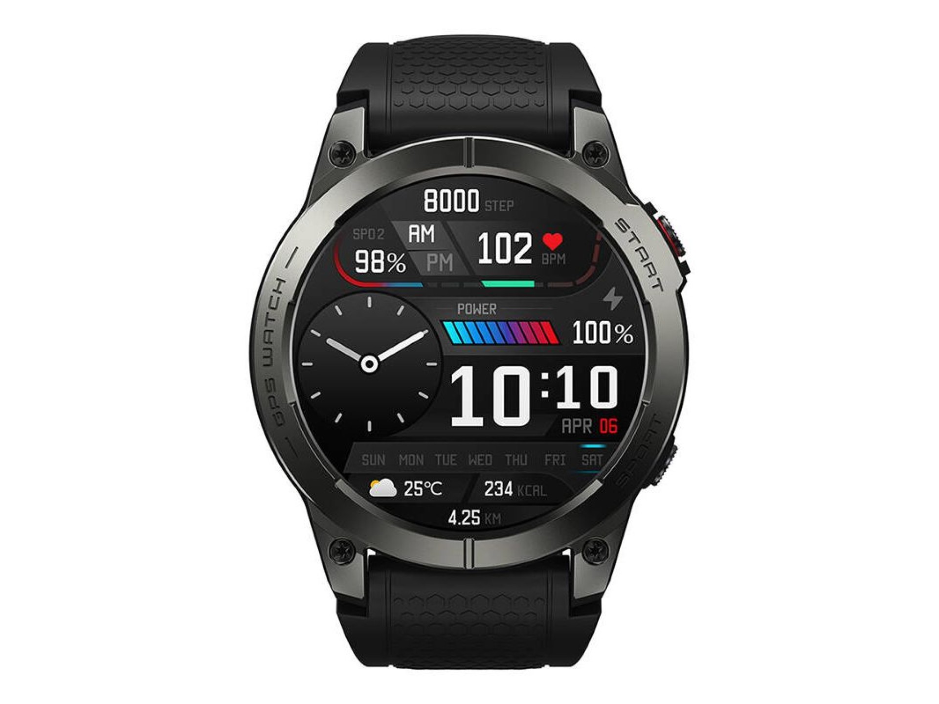 Smartwatch Zeblaze Stratos 3 (Black)