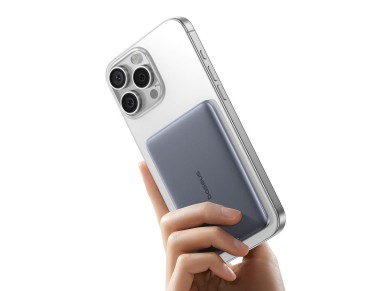 Banco de energ�a magn�tico Baseus PicoGo AM41 de 5000 mAh y 20 W, ultrafino, con cable USB-C de 60 W