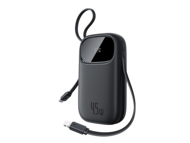 Bater�a externa Baseus EnerFill FC31 de 20000 mAh y 45 W con puerto USB-C y Lightning, color negro