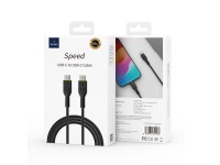 WIWU 60W Speed cable Wi-C034 C-C black WIWU 60W Speed cable Wi-C034 C-C black