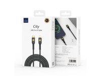 Cable urbano WIWU 30W Wi-C035 CL negro Cable urbano WIWU 30W Wi-C035 CL negro