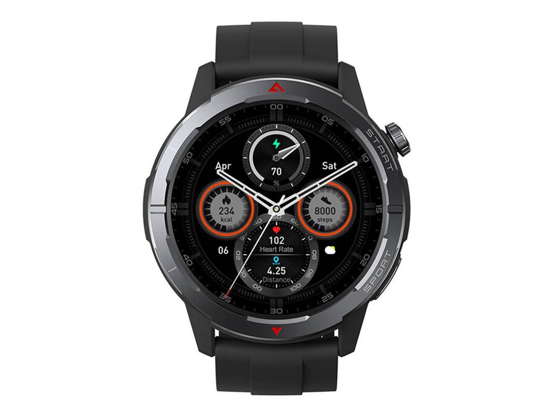 Smartwatch Zeblaze Stratos 3 Ultra (Preto)