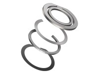 Baseus Halo Series Foldable Metal Ring Stand(Single-ring)Silver Baseus Halo Series Foldable Metal Ring Stand(Single-ring)Silver