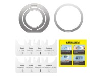 Baseus Halo Series Foldable Metal Ring Stand(Single-ring)Silver Baseus Halo Series Foldable Metal Ring Stand(Single-ring)Silver
