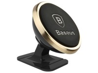Soporte magnético para coche Baseus 360 dorado
