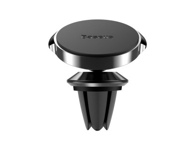 Soporte magnético para coche Baseus Small Ears con ventilación de aire, color negro