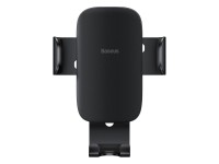 Soporte para coche Baseus Metal Age II negro con gravedad para salida de aire