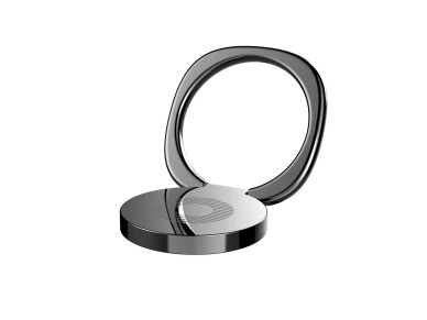 Soporte de anillo Baseus Privity negro