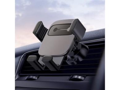 Soporte para coche Baseus Cube negro para salida de aire