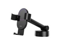 Soporte para coche Baseus Simplism Gravity con ventosa, color negro