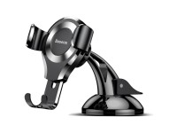Soporte para coche Baseus Osculum Gravity negro-plata