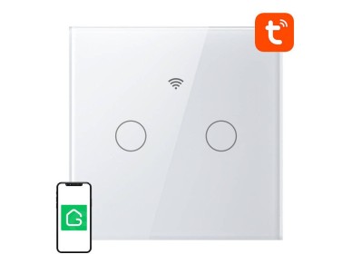 Interruptor de luz Wi-Fi Smart Touch Gosund SLS2 (Opcional N, Duplo) Tuya Interruptor de luz Wi-Fi Smart Touch Gosund SLS2 (Opcional N, Duplo) Tuya