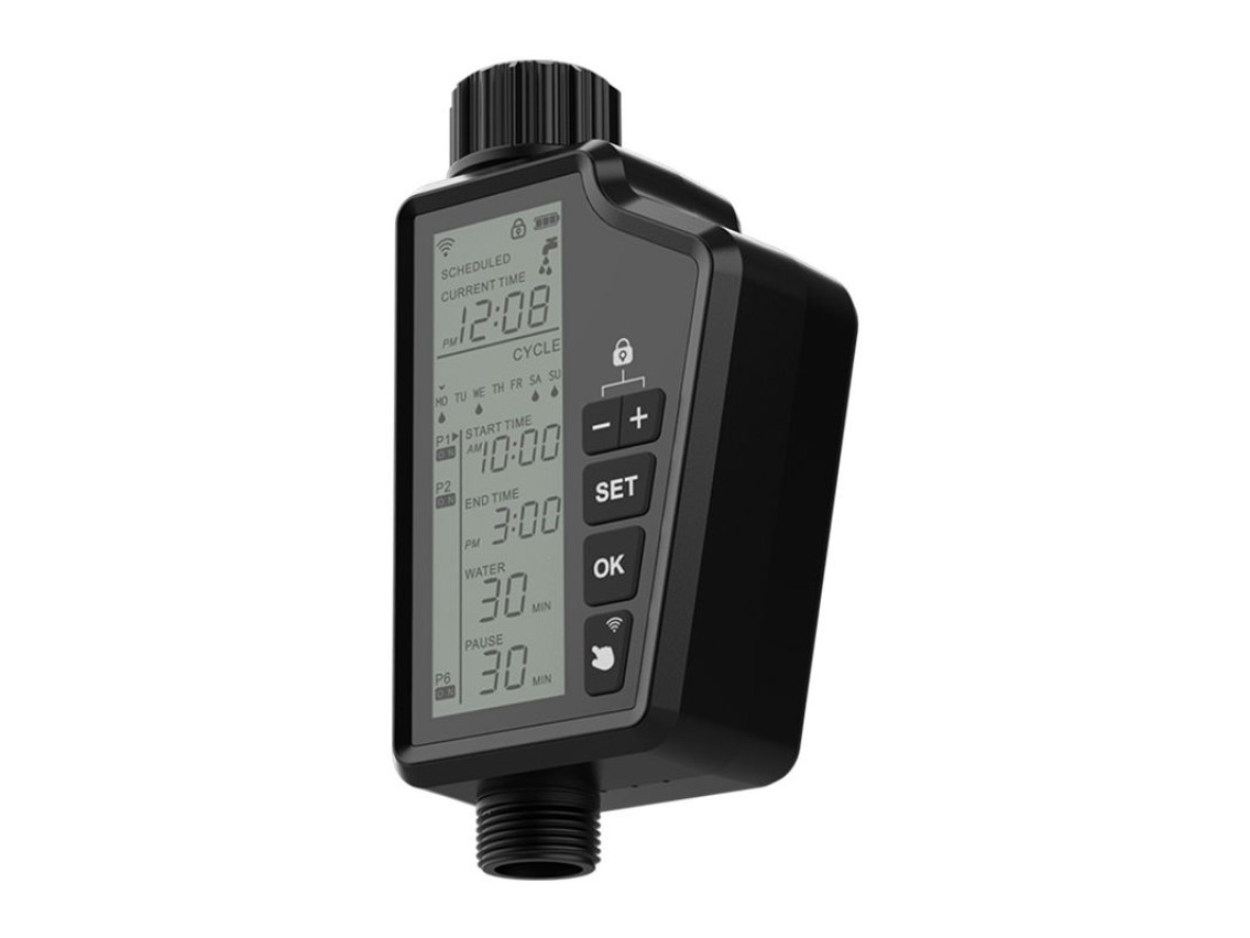 Smart Wi-Fi irrigation controller with large LCD screen Avatto SWT60-EU