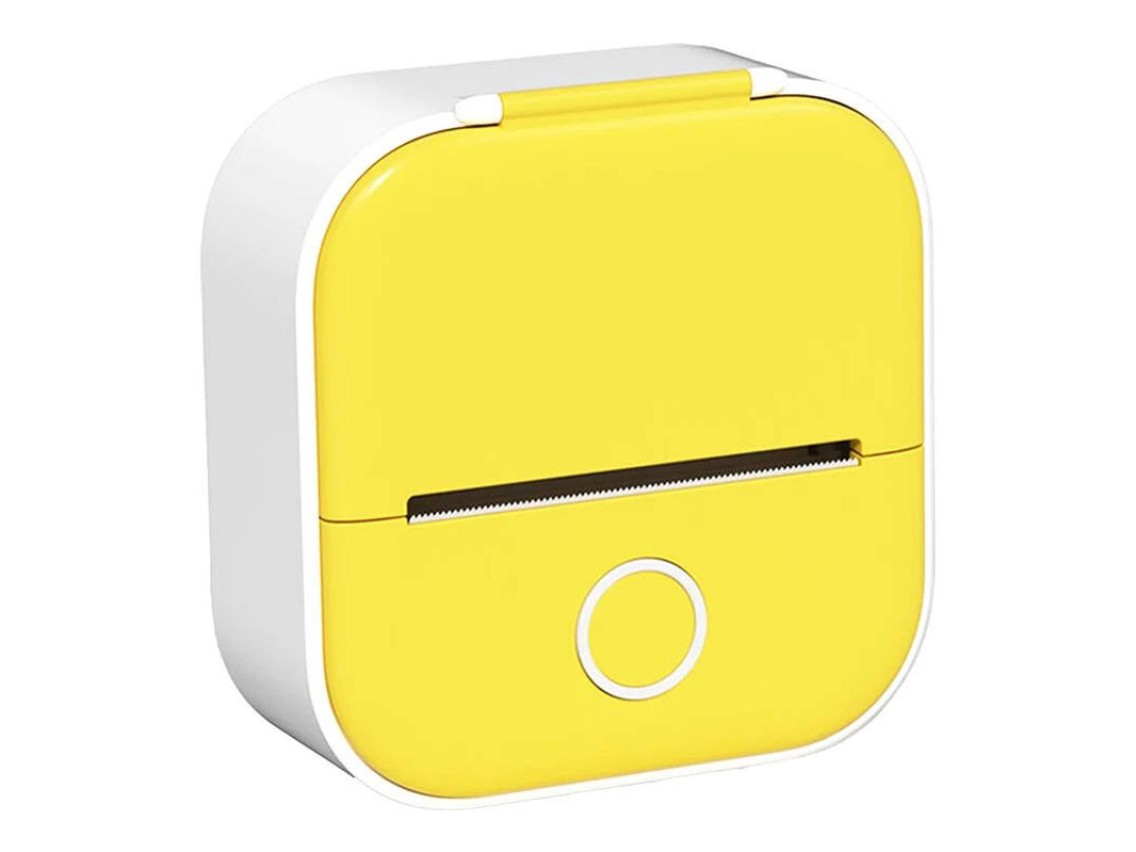Phomemo T02 portable label printer (yellow)