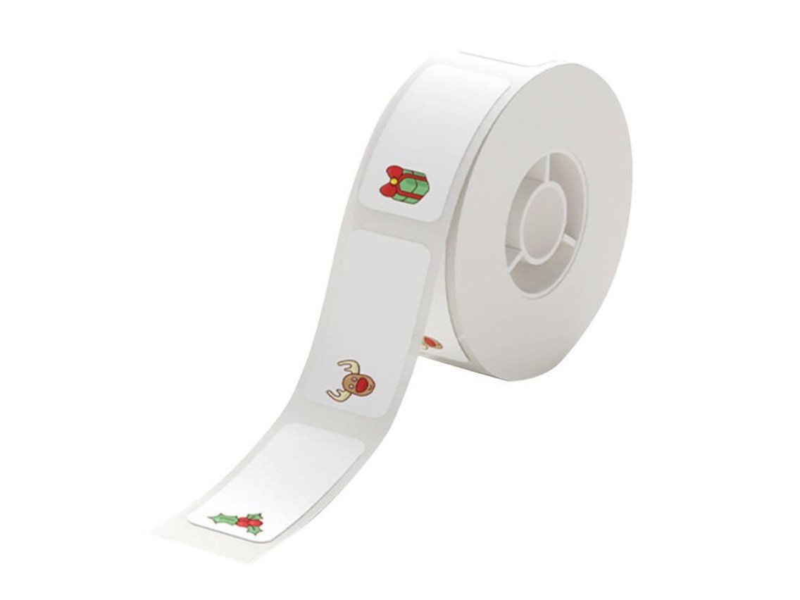 Thermal labels Niimbot stickers  T 12x30mm 210 psc (Christmas)