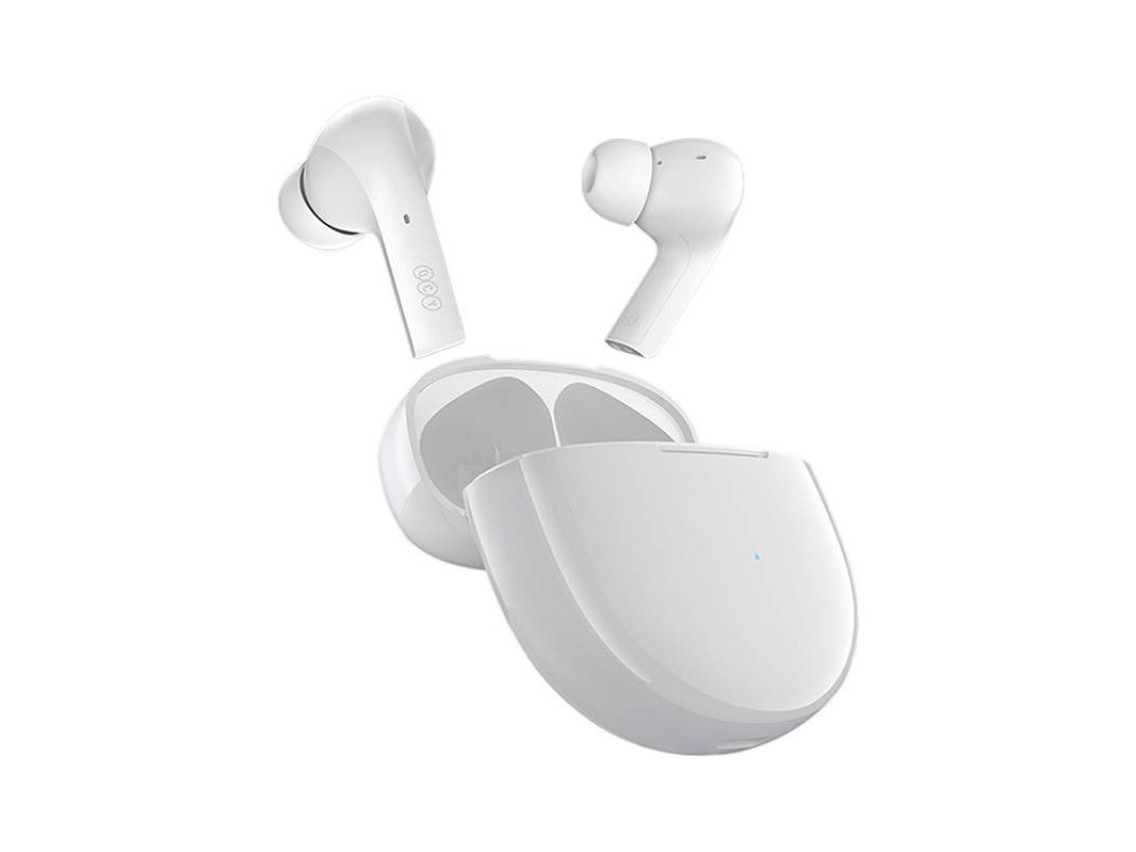 Auriculares TWS QCY T18 (blancos)