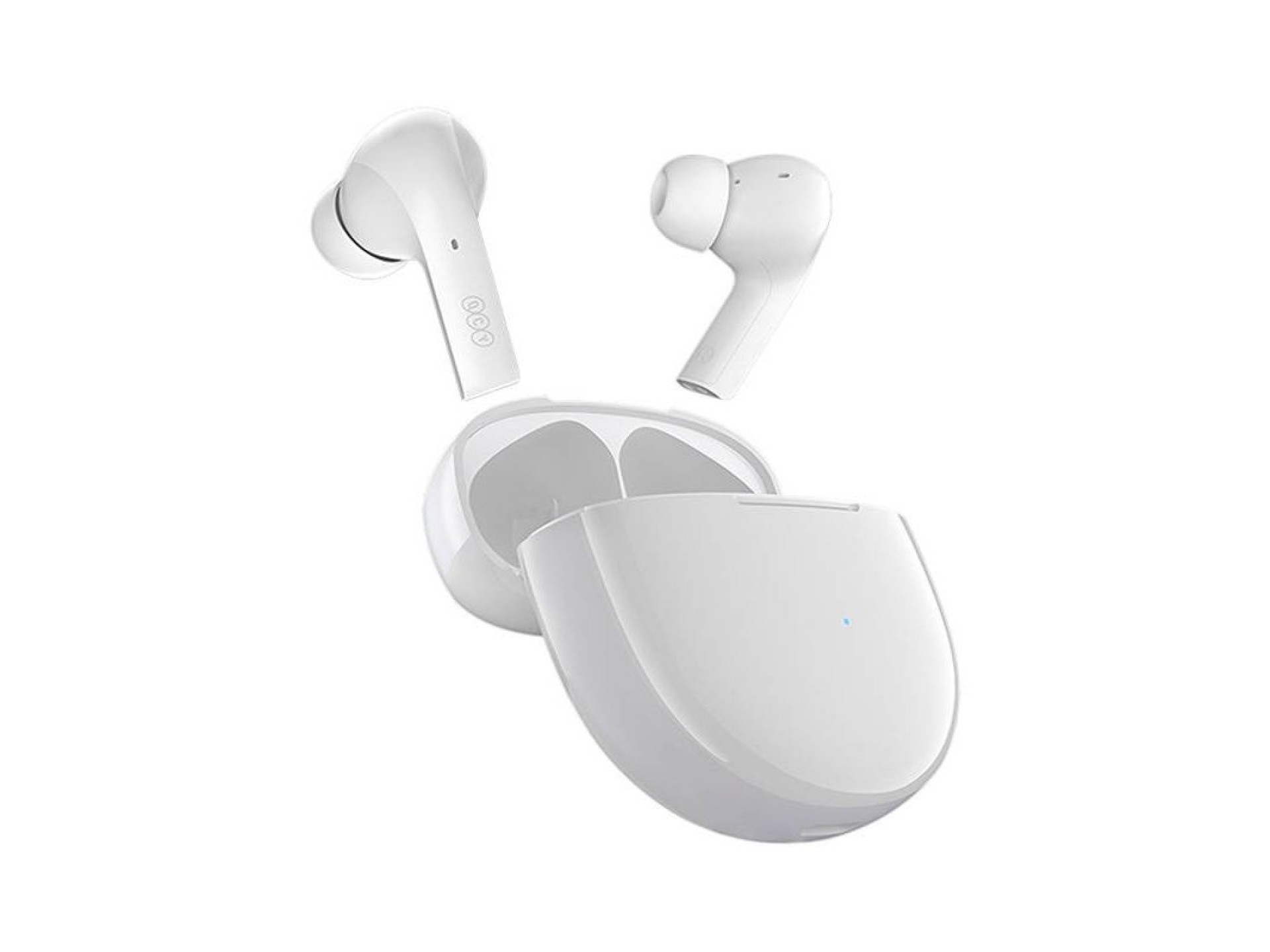 Auriculares TWS QCY T18 (blancos)