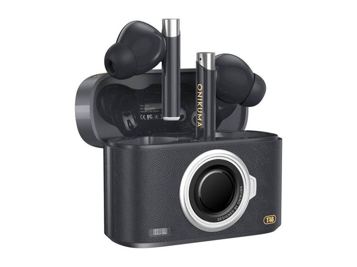 ONIKUMA T18 in-ear headphones (black)