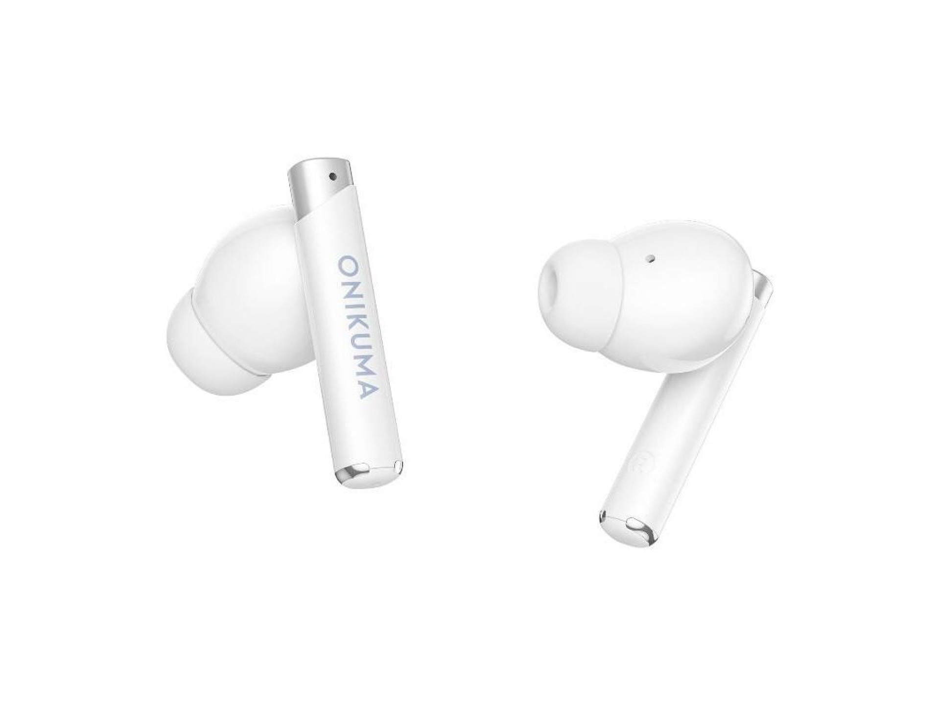 Auriculares intraaurales Bluetooth ONIKUMA T18 blancos
