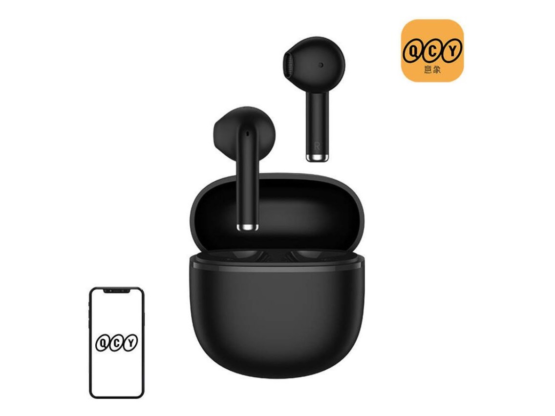 Earphones TWS QCY AilyBuds Lite (black)