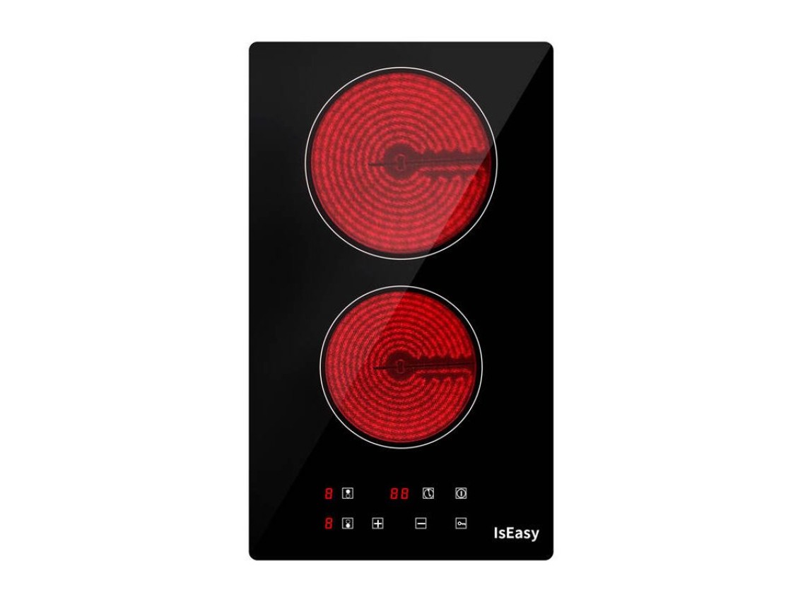 Fogão de vitrocerâmica/elétrico IsEasy T2V-01M