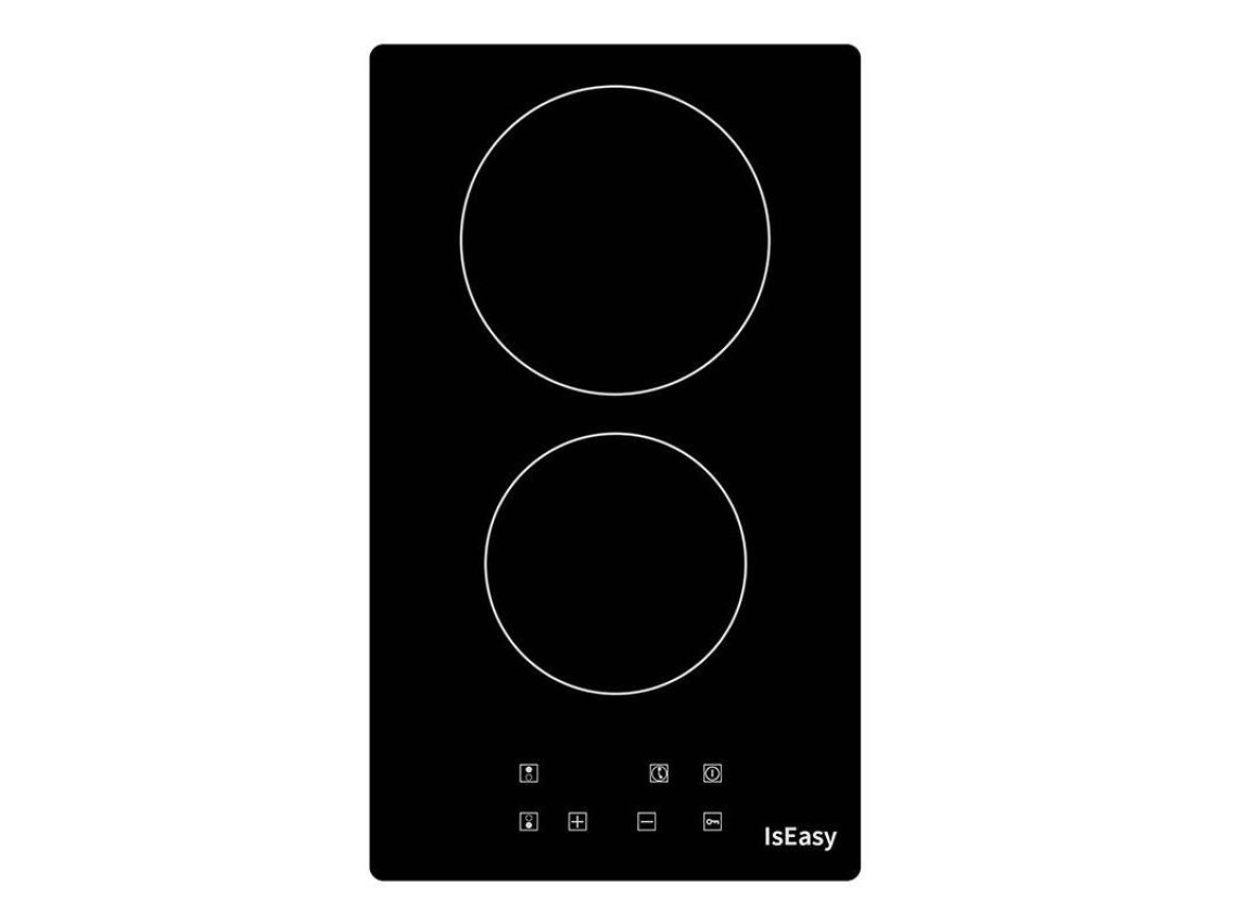 Placa de cocci�n vitrocer�mica/el�ctrica IsEasy T2V-01M