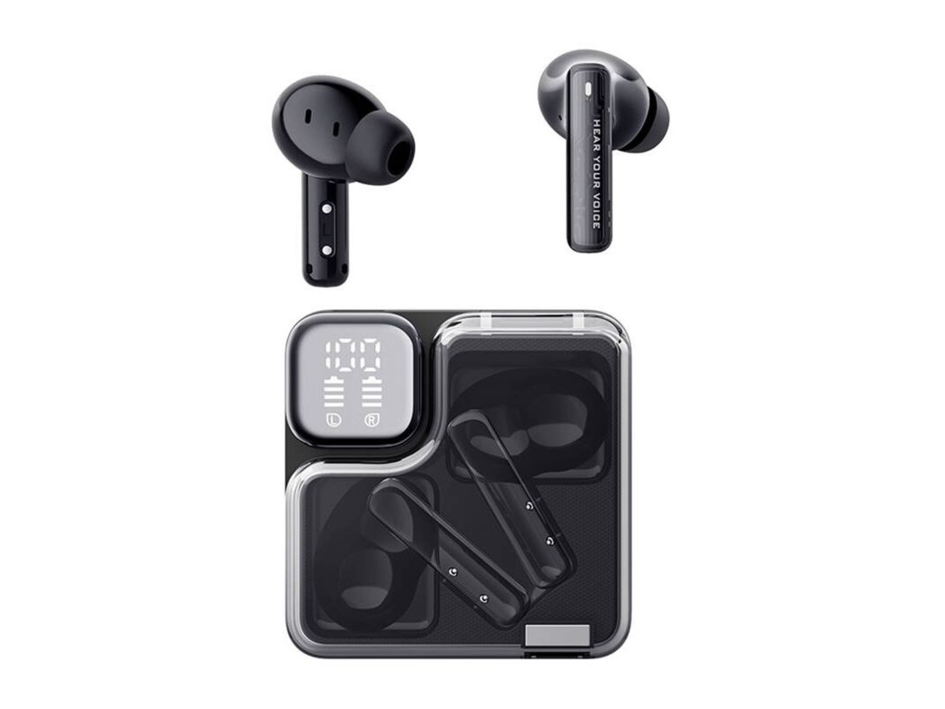 Fones de ouvido TWS QCY MeloBuds Neo T31 (preto)