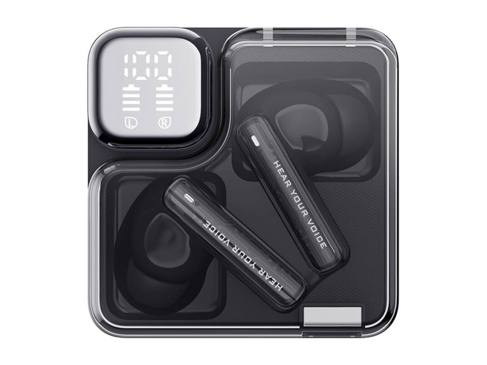 Fones de ouvido TWS QCY MeloBuds Neo T31 (preto)