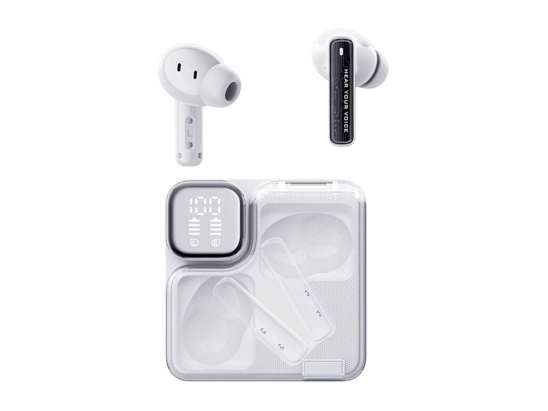 TWS QCY MeloBuds Neo T31 headphones (white)