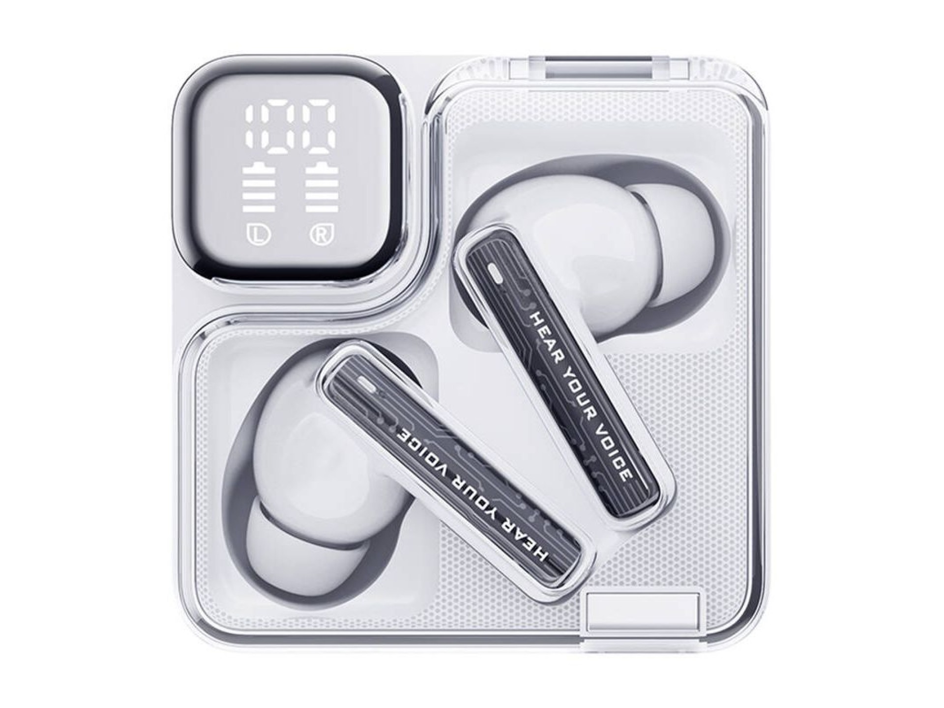 TWS QCY MeloBuds Neo T31 headphones (white)