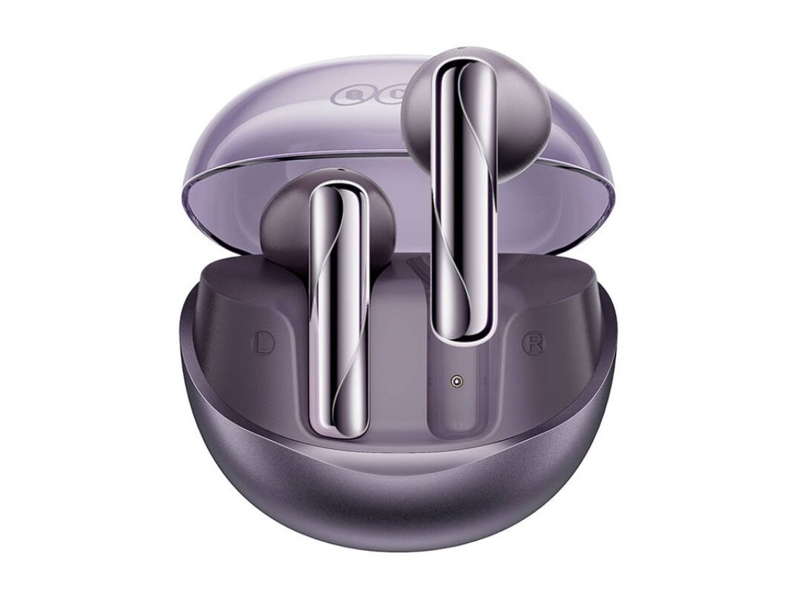 Auriculares TWS QCY AilyBuds Clear T32 (morados)