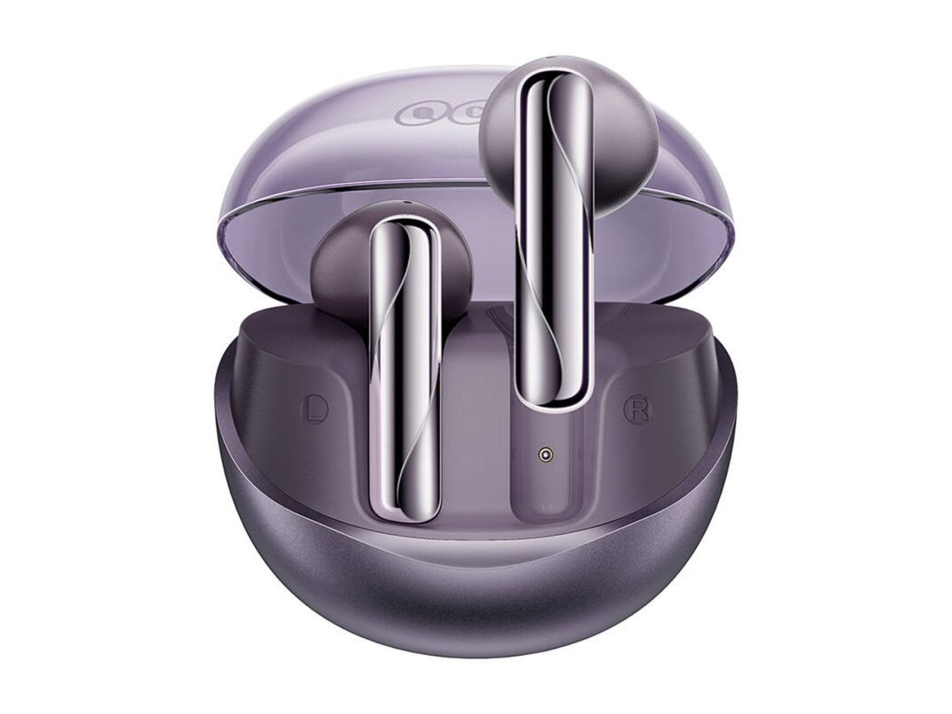 Auriculares TWS QCY AilyBuds Clear T32 (morados)