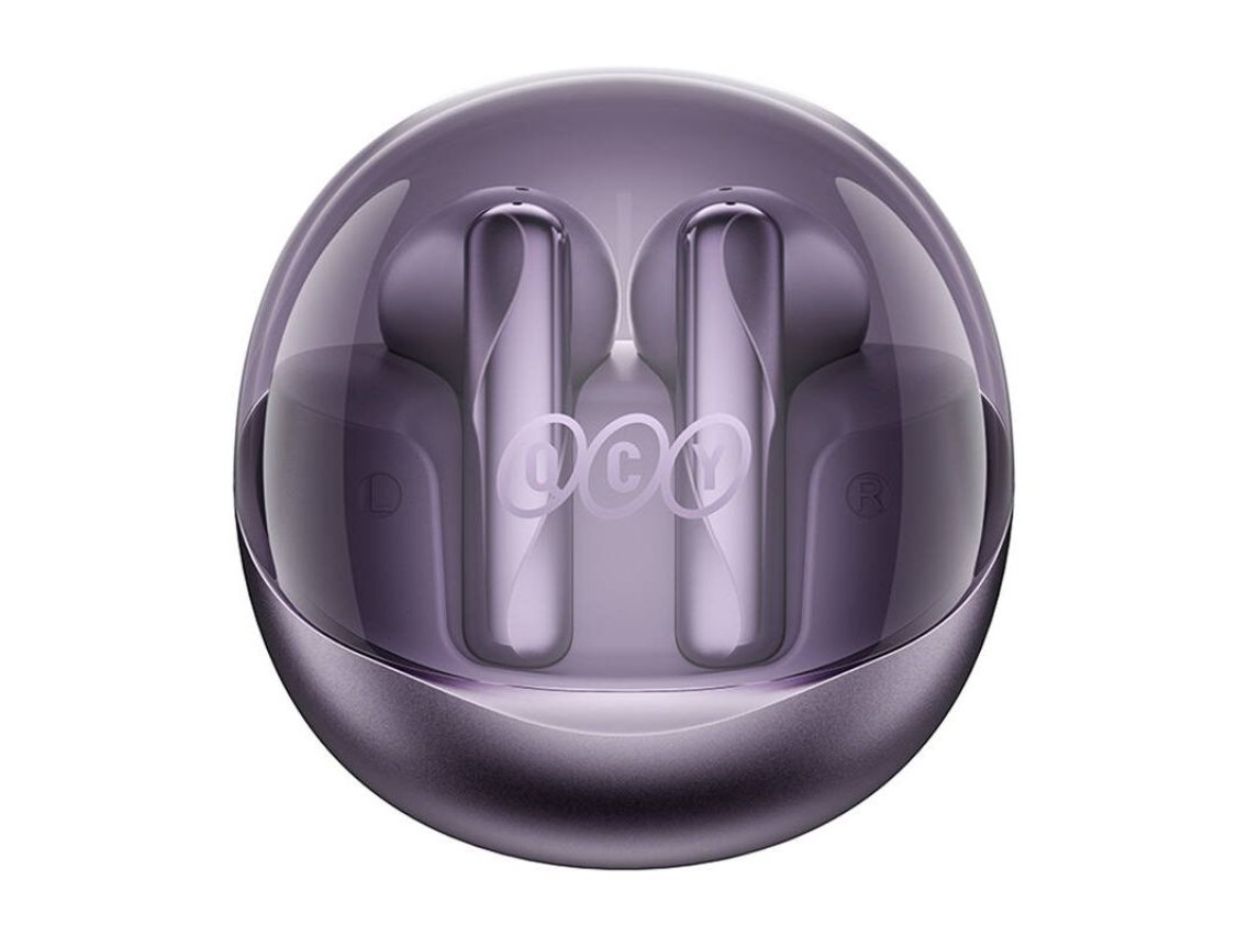 Auriculares TWS QCY AilyBuds Clear T32 (morados)