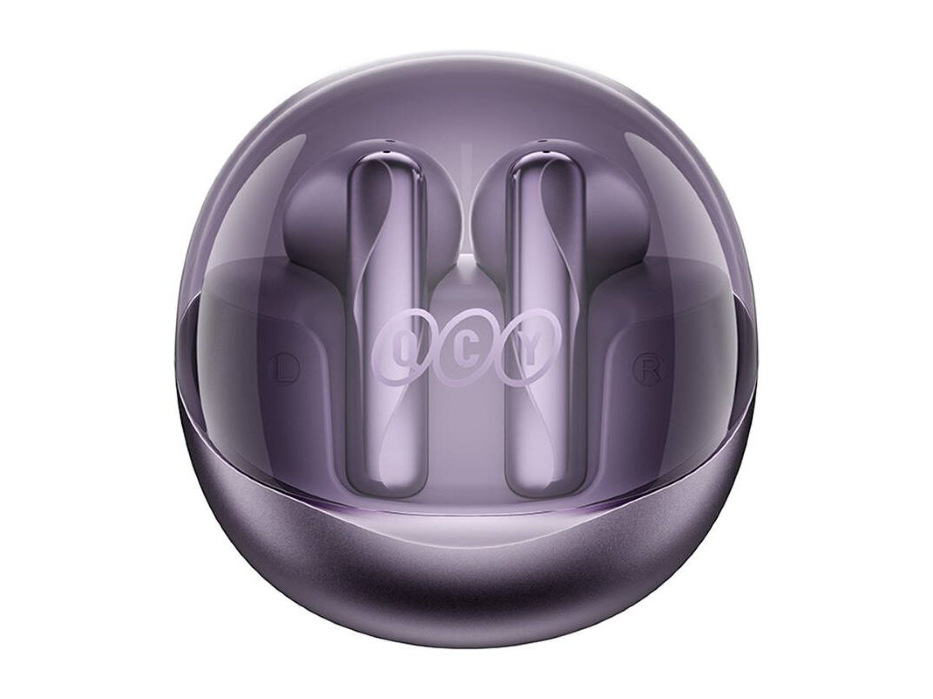 Auriculares TWS QCY AilyBuds Clear T32 (morados)