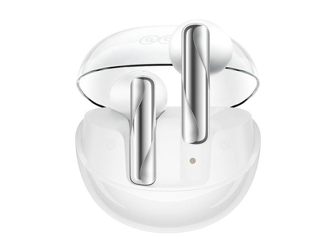 Fones de ouvido TWS QCY AilyBuds Clear T32 (branco)