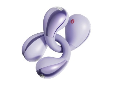 Fones de ouvido QCY Crossky Clip C30 (roxo)