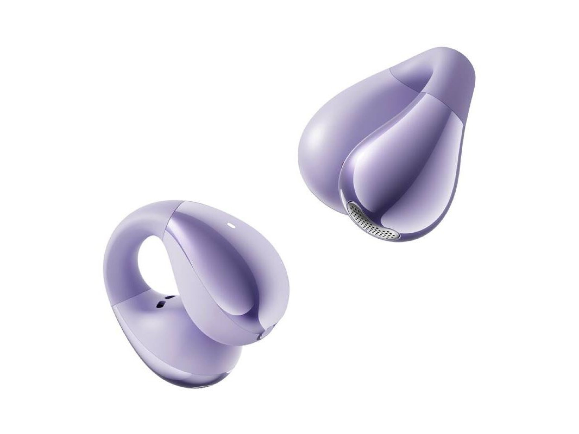 Fones de ouvido QCY Crossky Clip C30 (roxo)
