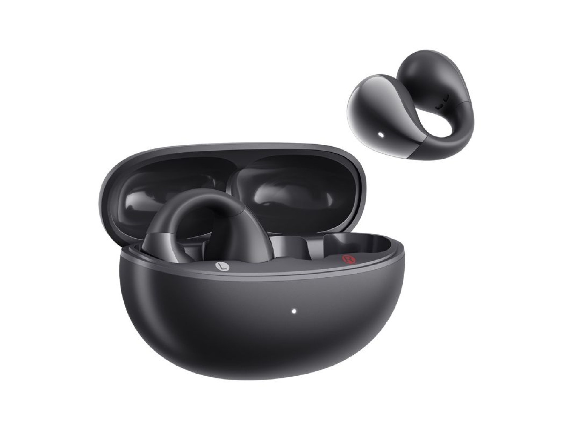 Fones de ouvido QCY Crossky Clip C30S (pretos)