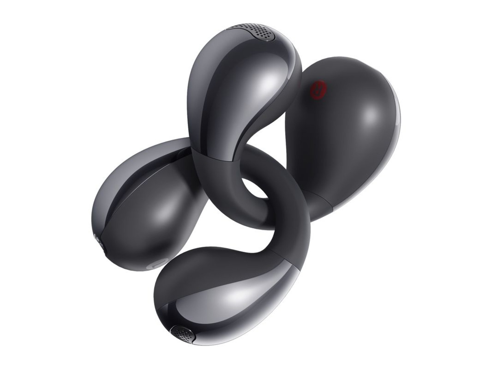 Fones de ouvido QCY Crossky Clip C30S (pretos)