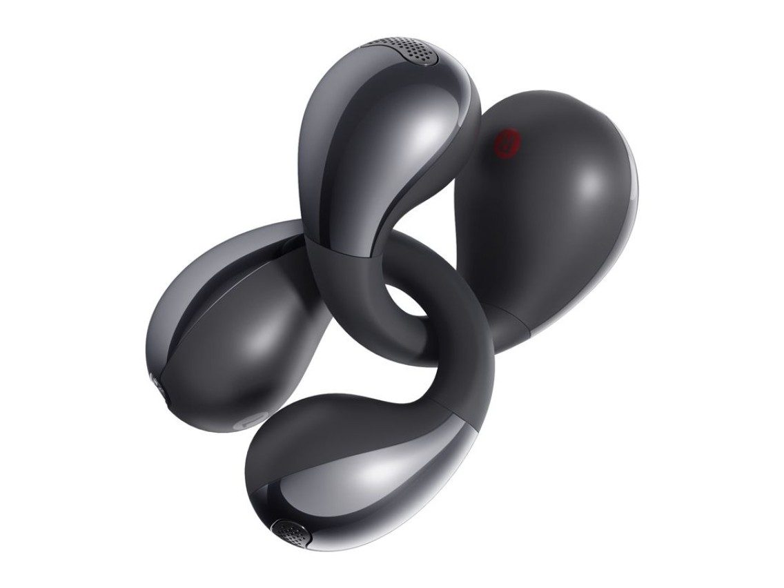 Fones de ouvido QCY Crossky Clip C30S (pretos)