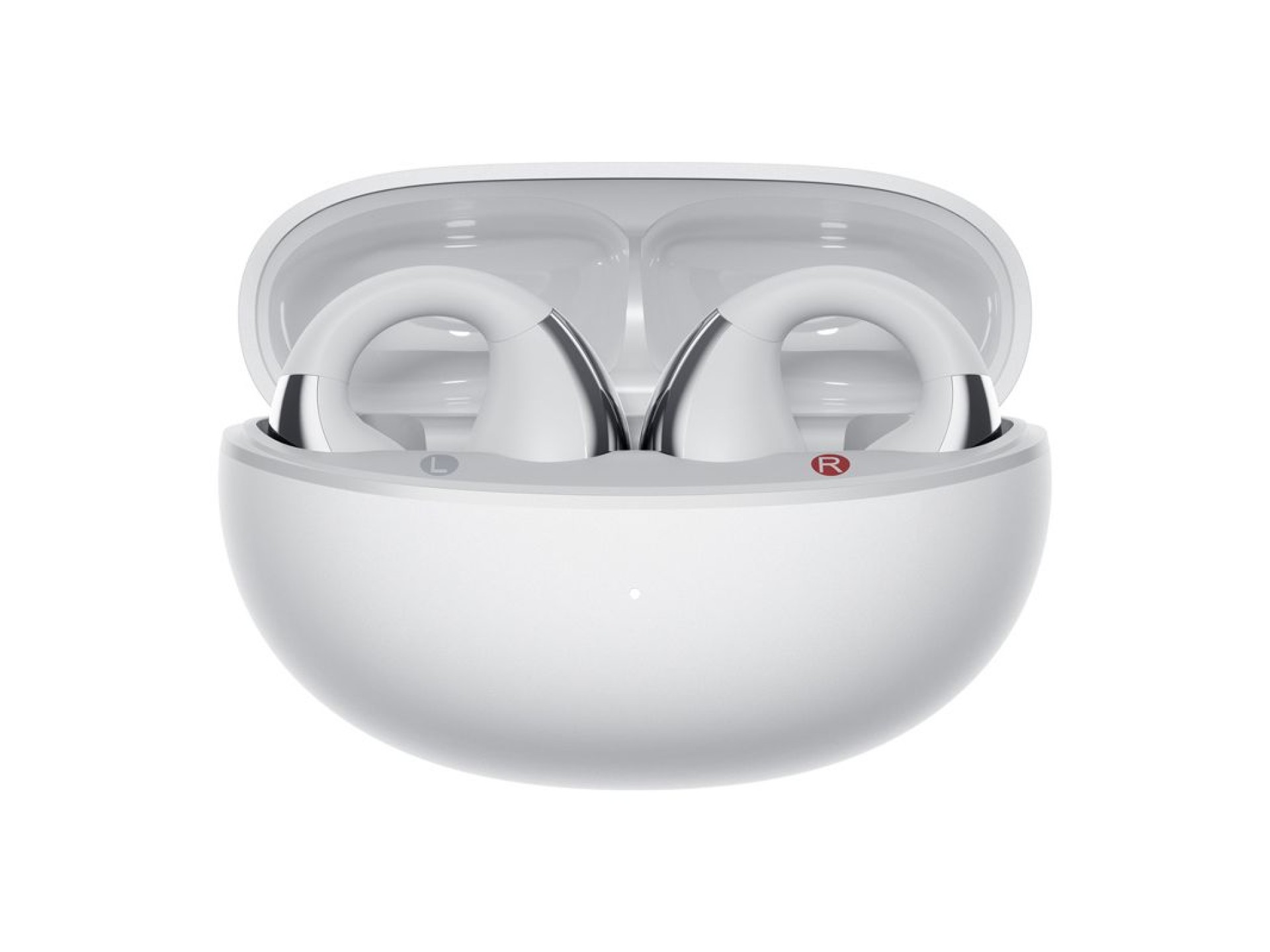 Fones de ouvido QCY Crossky Clip C30S (brancos)