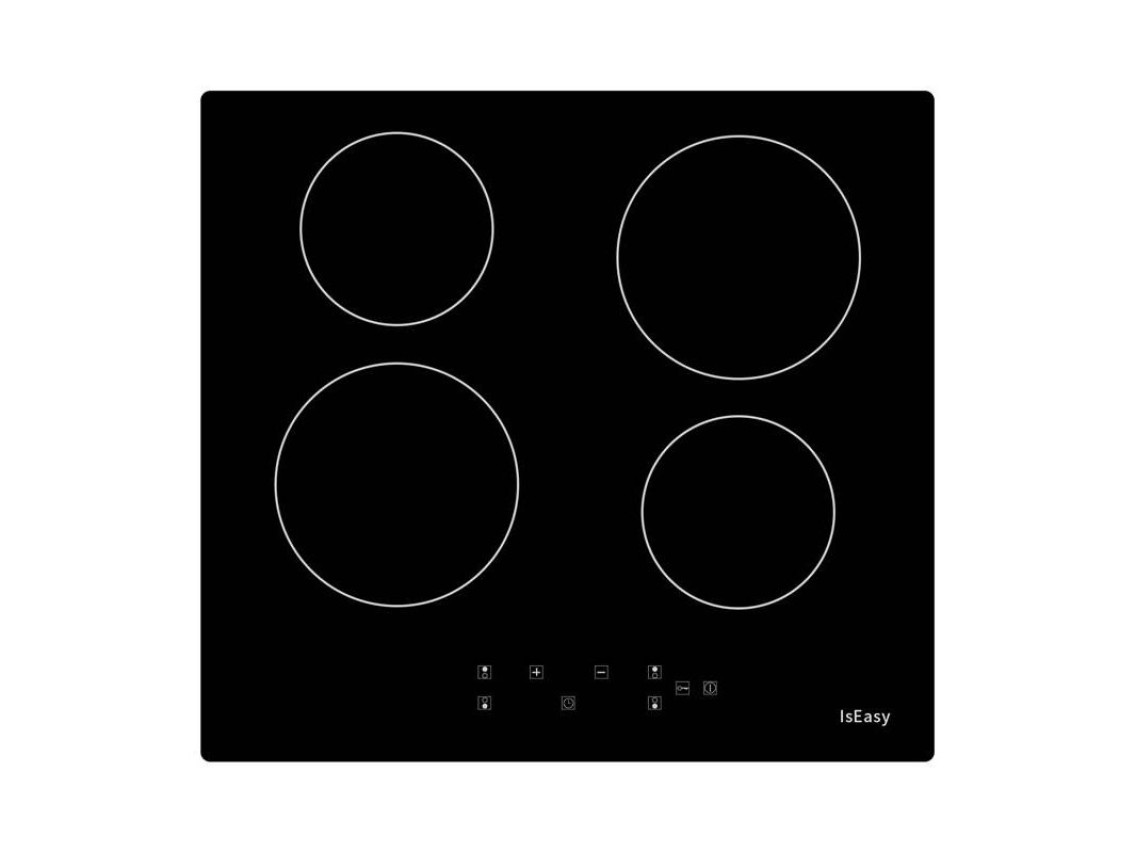 Placa vitrocerâmica/elétrica IsEasy T4-04