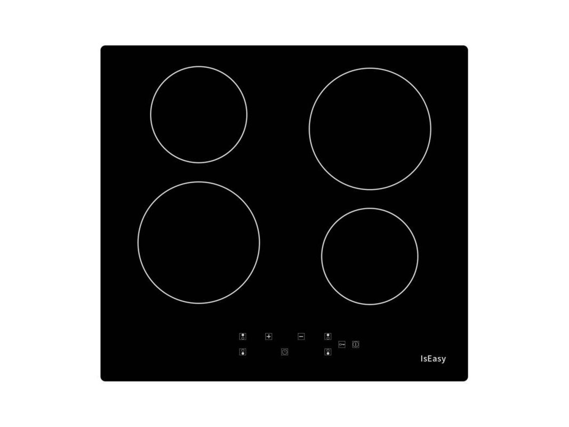 Placa vitrocerámica/eléctrica IsEasy T4-04